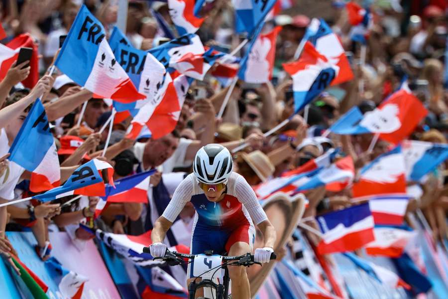 Ferrand-Prévot, campeona olímpica en ciclismo de montaña.