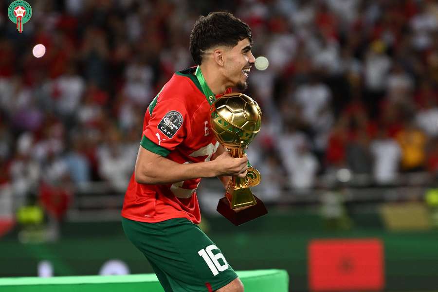 Abde, feliz tras conquistar la Copa África Sub-23