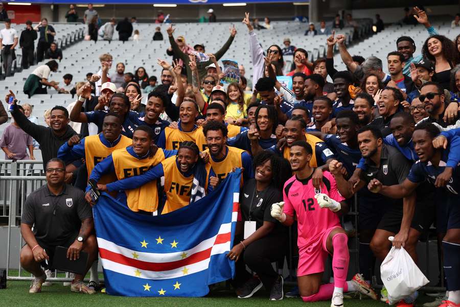 Cape Verde played official FIFA Series friendlies against Finland and Chile in Auckland earlier this year.