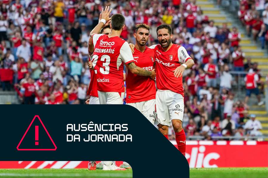 Capitão Ricardo Horta vai ser baixa de peso no Dérbi do Minho Capitão Ricardo Horta vai ser baixa de peso no Dérbi do Minho
