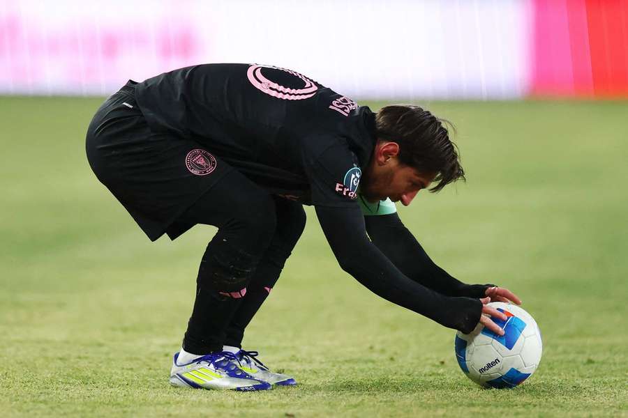 Messi marcou golo da vitória do Inter Miami