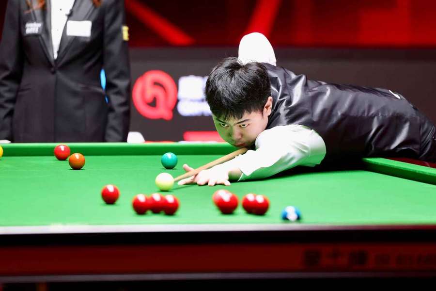 Yuan Sijun darf den ersten Finaleinzug bei einem Weltranglistenturnier bejubeln.
