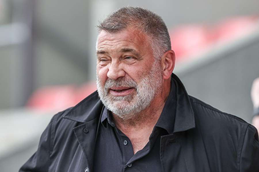 England's rugby league coach Shaun Wane