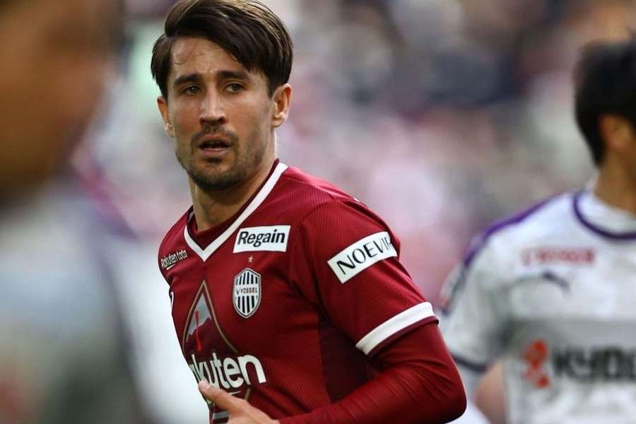 Bojan Krkic ao serviço do Vissel Kobe