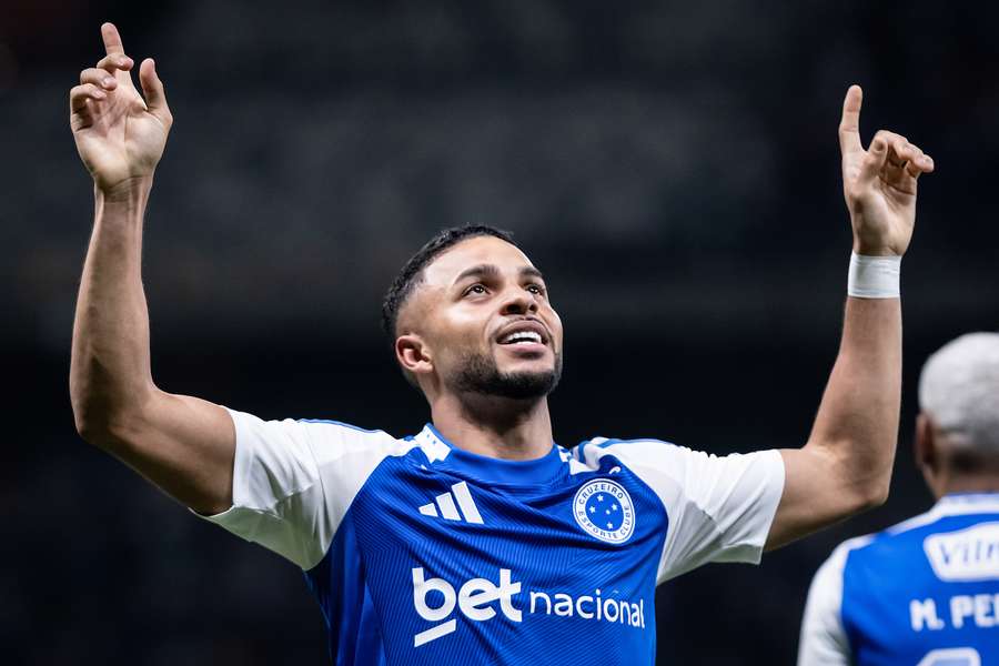 Wanderson marcou seu primeiro gol no Cruzeiro