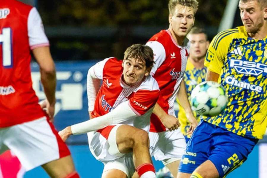 Útočník pražské Slavie Mojmír Chytil