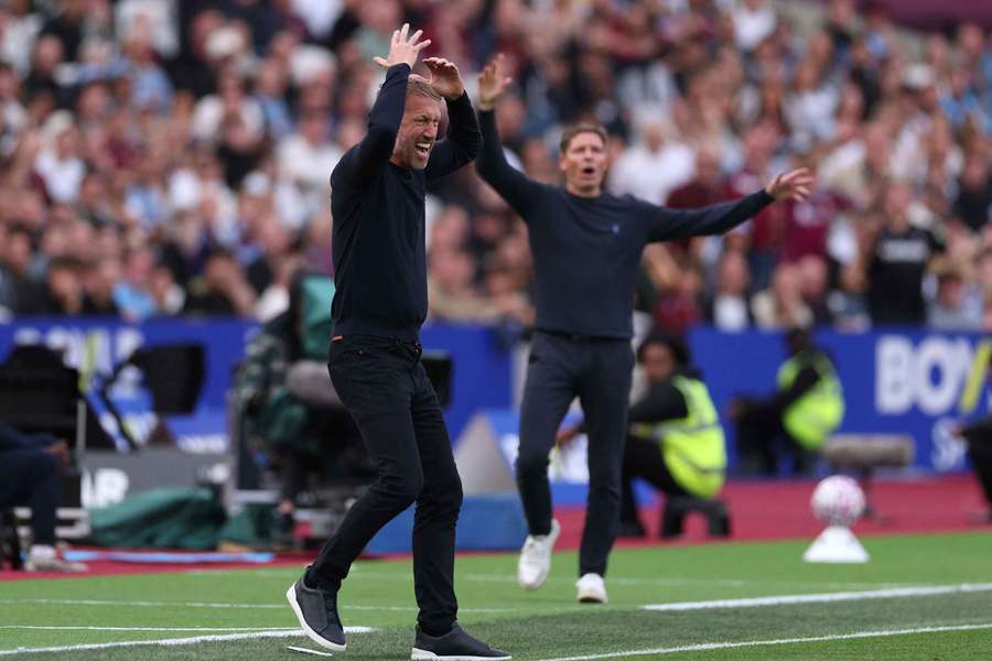 Graham Potter is in danger of losing his job.