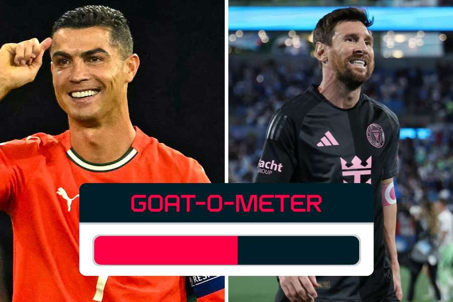Das GOAT-o-Meter schlägt diese Woche leicht in Richtung CR7 aus.