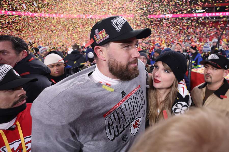 Taylor Swift é um dos maiores apoios de Travis Kelce