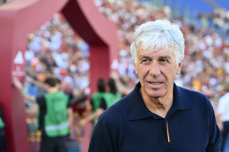 Gian Piero Gasperini durante Roma-Verona
