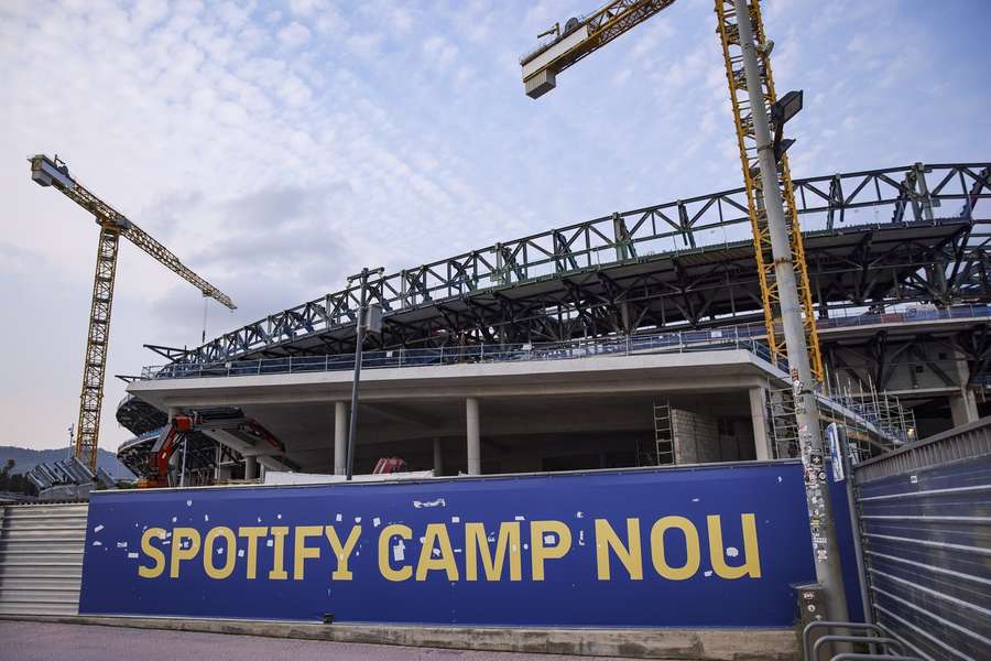 Das Campo Nou könnte am folgenden Wochenende teileröffnet werden