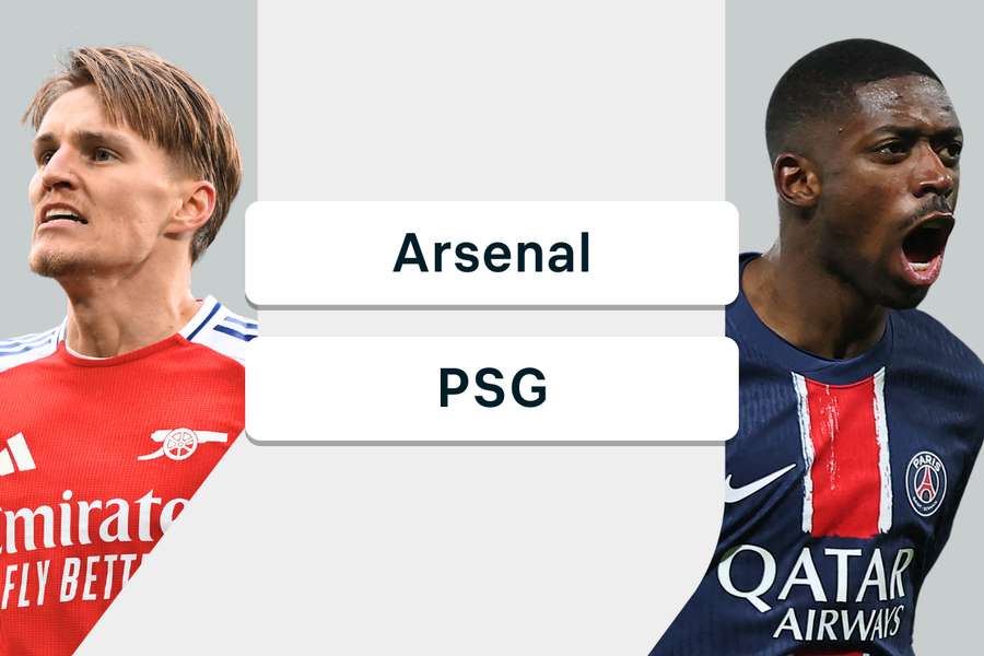 Arsenal x Paris Saint-Germain Arsenal x Paris Saint-Germain