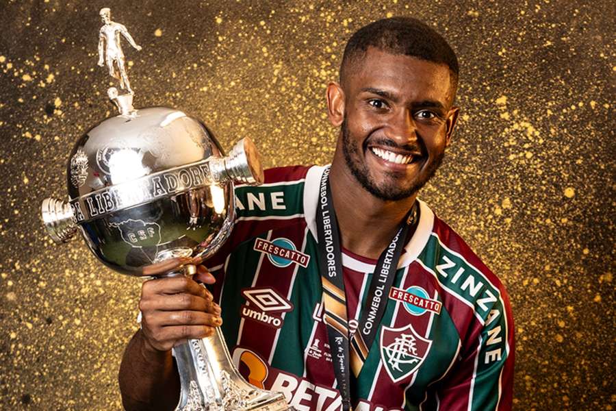Marlon Santos foi campeão da Libertadores pelo Fluminense