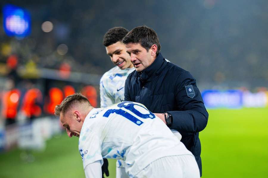 Cristian Chivu, alături de Davide Frattesi
