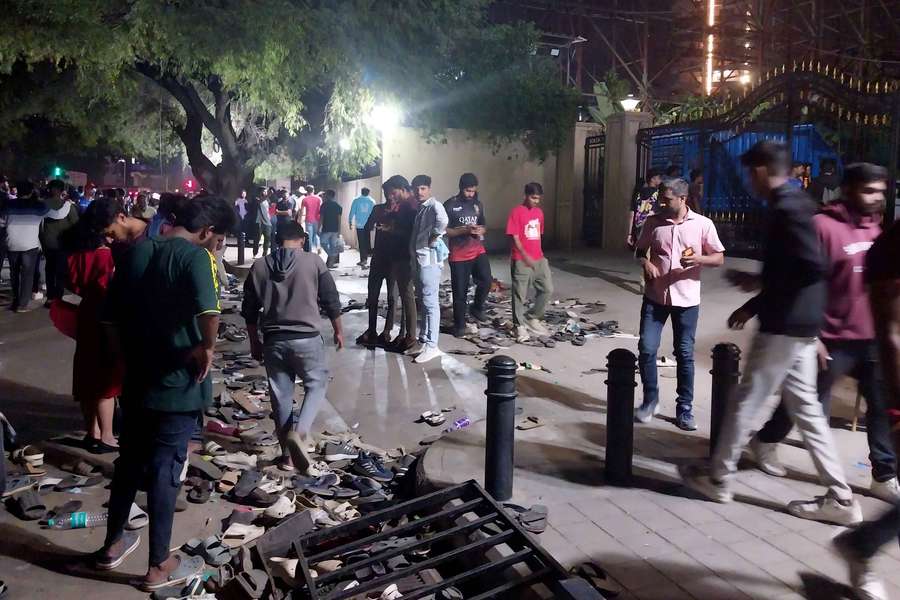 The aftermath of the disaster in Bengaluru The aftermath of the disaster in Bengaluru