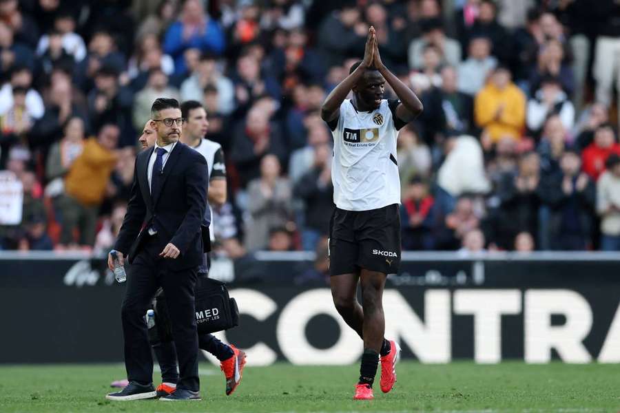 Diakhaby, jugador del Valencia