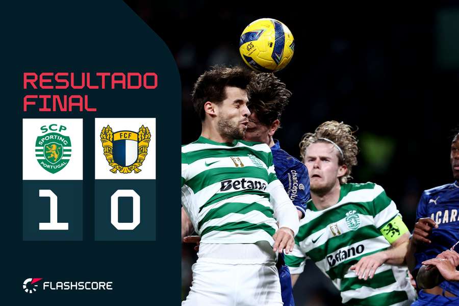 Daniel Bragança marcou o golo da vitória, de cabeça, aos 82 minutos