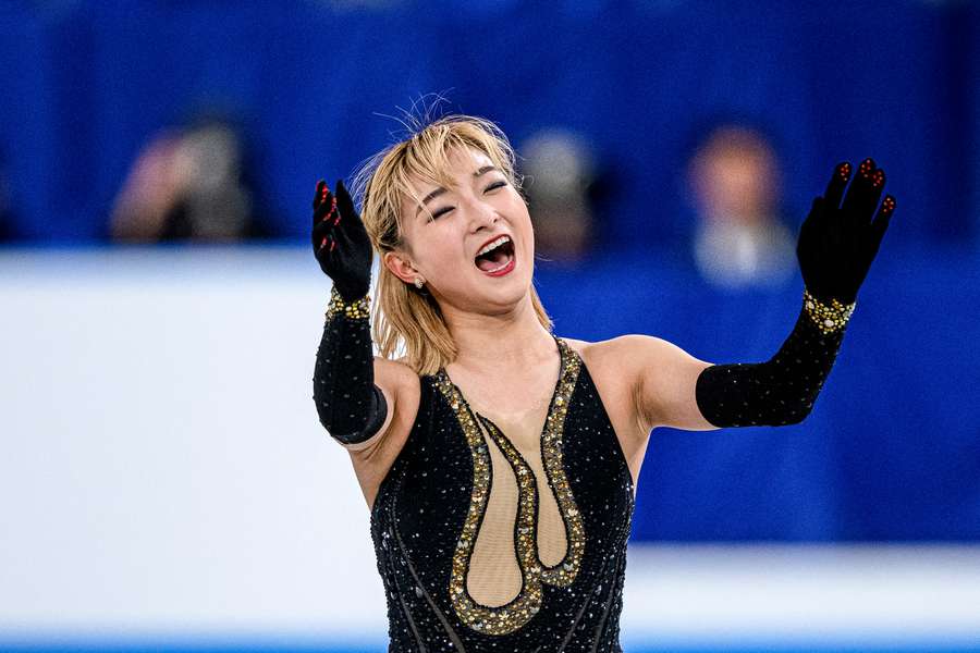 Kaori Sakamoto en avril.