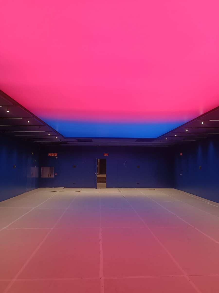 Le passage vers les vestiaires