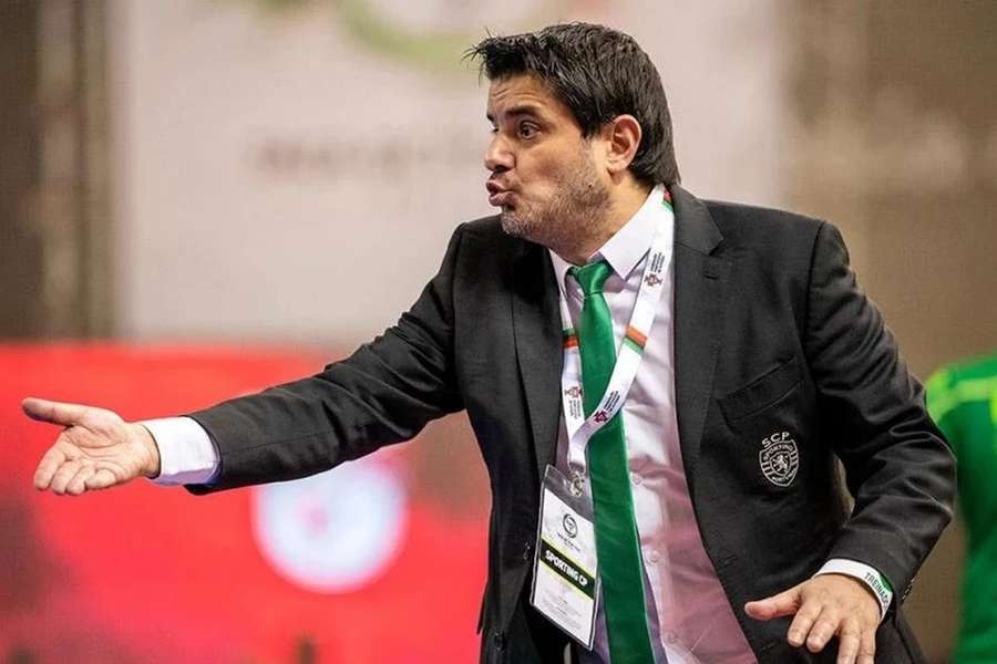 Nuno Dias, treinador do Sporting