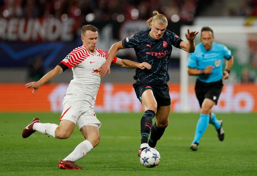 Gegen Erling Haaland und Manchester City ist voller Einsatz gefragt.