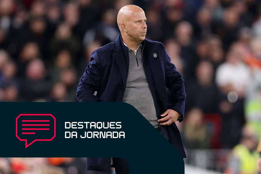 A pressão está a aumentar sobre Arne Slot A pressão está a aumentar sobre Arne Slot