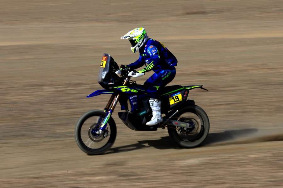 Rui Gonçalves em ação no Dakar