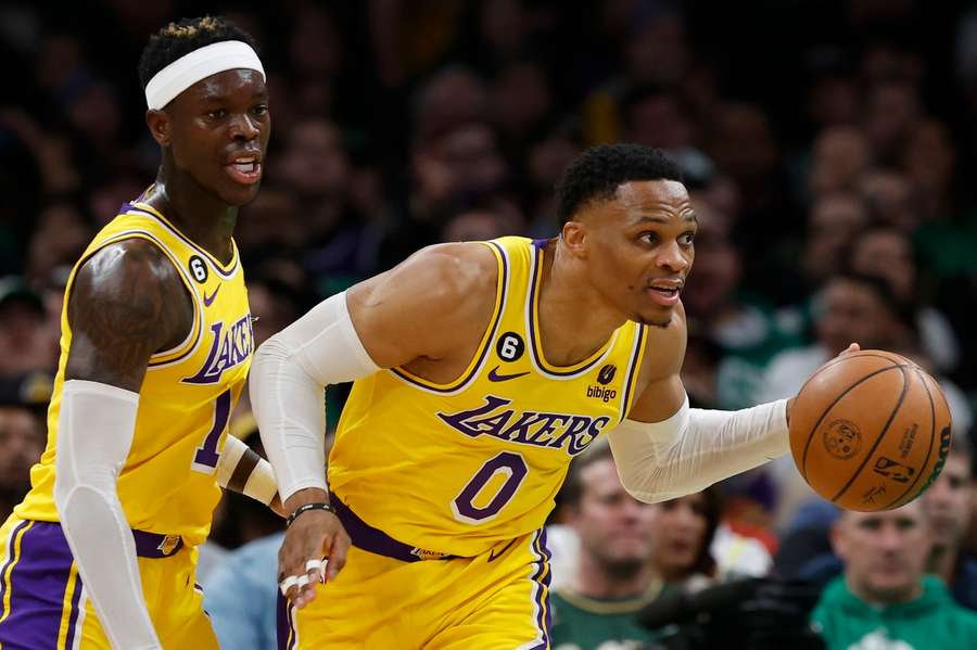 Westbrook e Schröder jogaram juntos nos Lakers e em Oklahoma