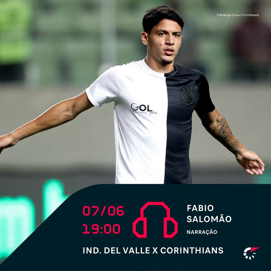 Transmissão Del Valle x Corinthians ao vivo: Assista ao jogo