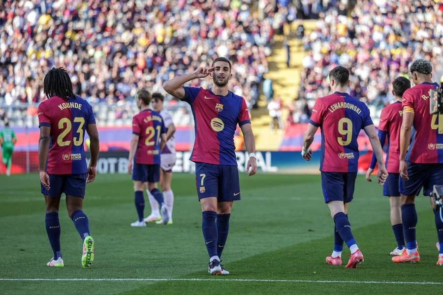 Ferran Torres sigue aprovechando sus minutos con el Barça