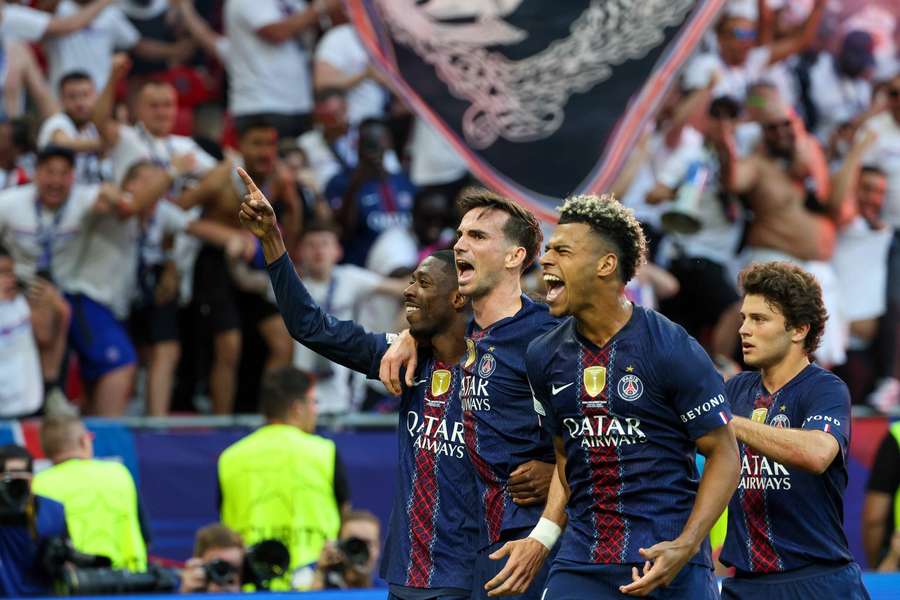PSG obhájilo triumf v Lize mistrů. PSG obhájilo triumf v Lize mistrů.