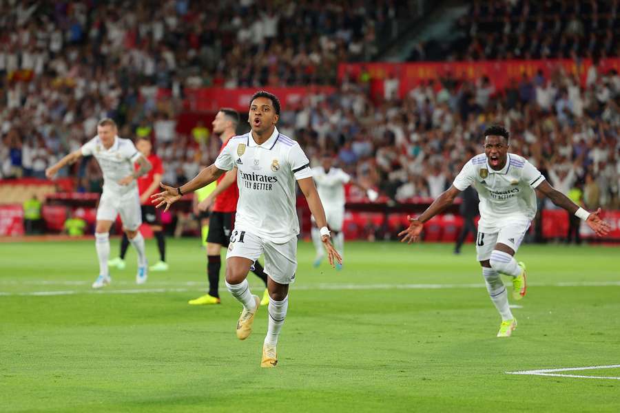 Rodrygo deschide scorul pentru Real Madrid