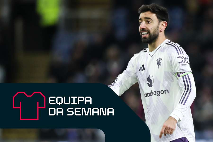 Bruno Fernandes em destaque frente ao Burnley
