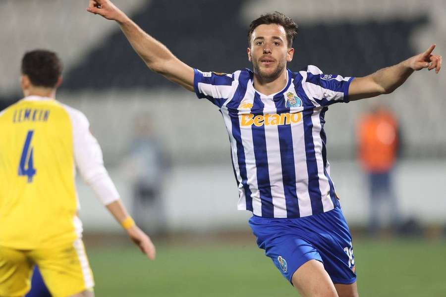 Nico González, salvador del Oporto en la Europa League
