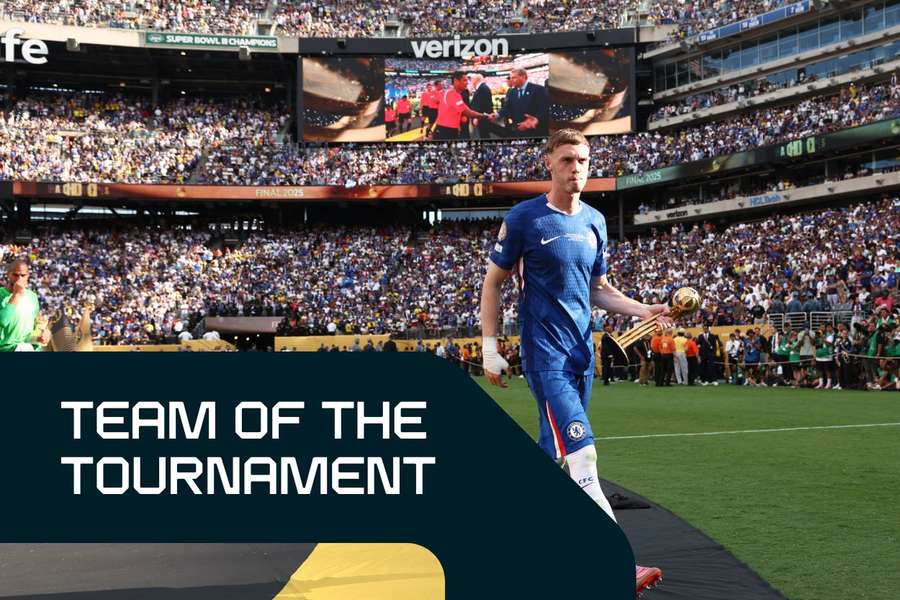 Palmer was named the official Player of the Tournament Palmer was named the official Player of the Tournament