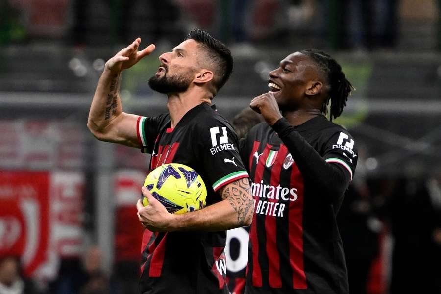 Olivier Giroud ustrzelił hat-tricka, a Milan rozgromił Sampdorię Genua 5:1