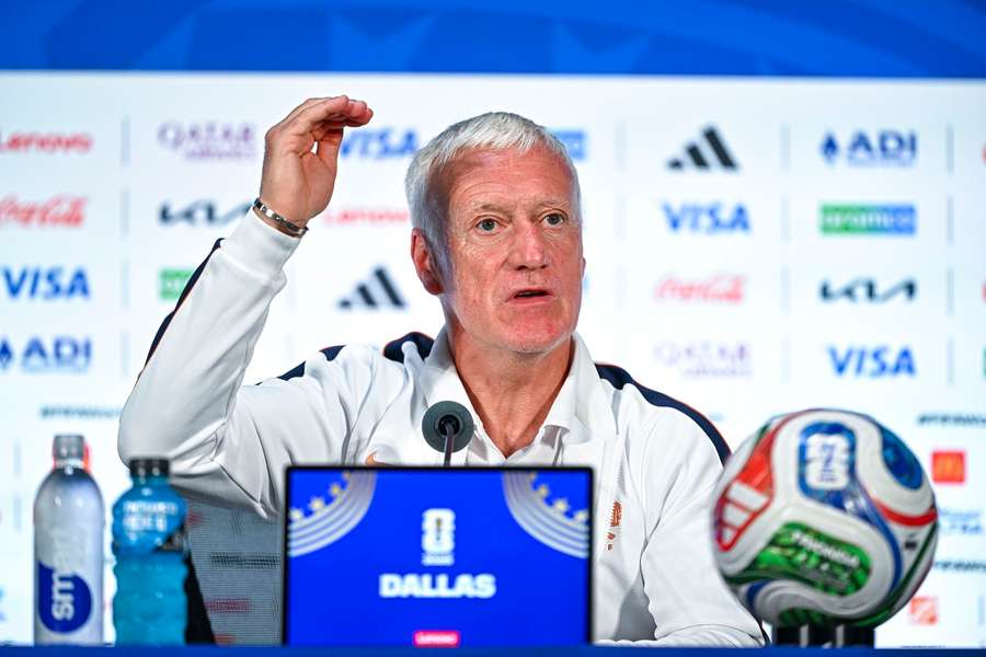 Könnte in sein drittes WM-Finale in Serie einziehen: Didier Deschamps Könnte in sein drittes WM-Finale in Serie einziehen: Didier Deschamps