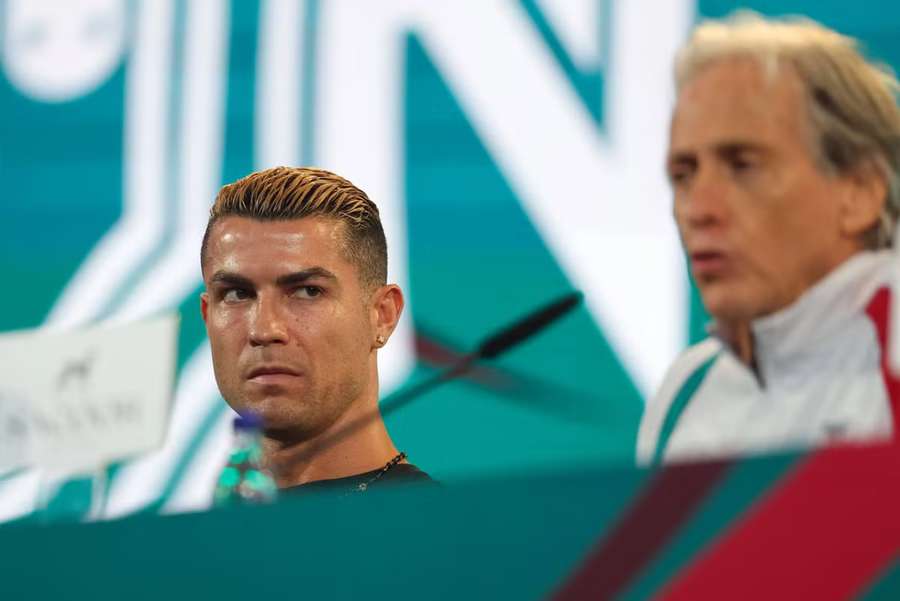 Cristiano Ronaldo și Jorge Jesus Cristiano Ronaldo și Jorge Jesus