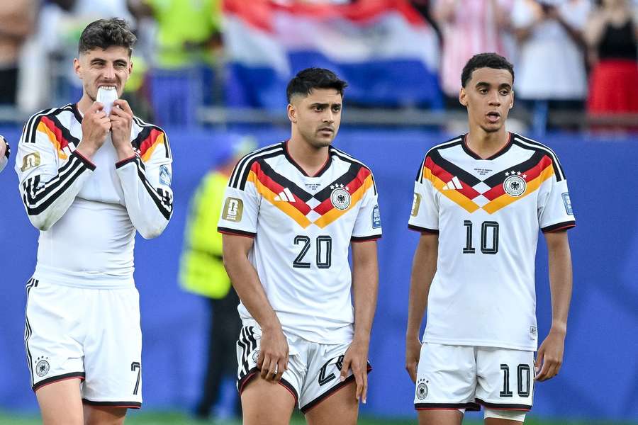 Die deutsche Nationalmannschaft ist abgerutscht