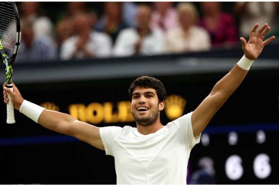 Lider światowego rankingu Alcaraz w ćwierćfinale Wimbledonu