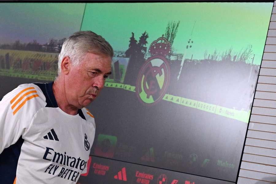 Carlo Ancelotti perspetivou próximo encontro do Real Madrid