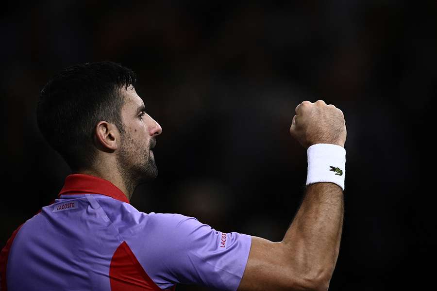 Djokovic fights on as exhausted Sinner quits Paris Masters