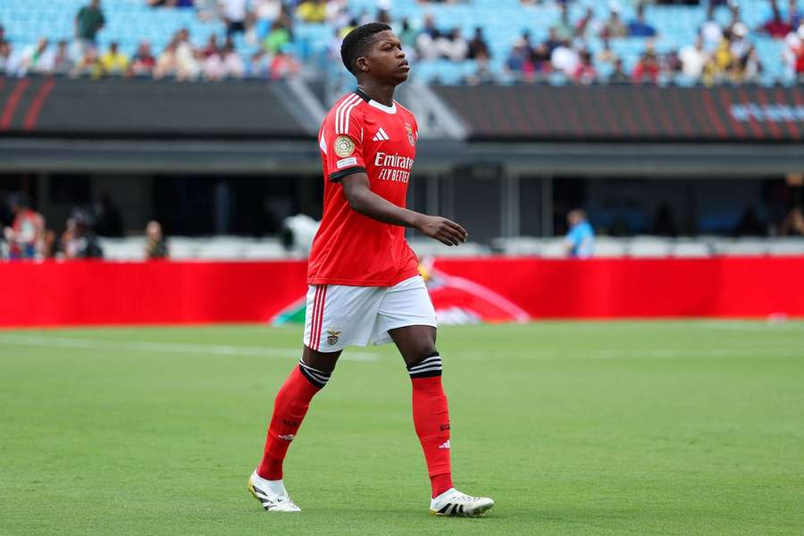 Florentino Luís ao serviço do Benfica