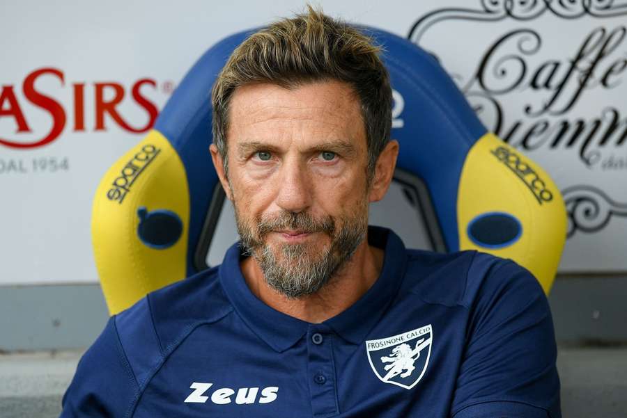 Di Francesco,motiva il Frosinone all'esordio: "Col Napoli entusiasmo e coraggio"