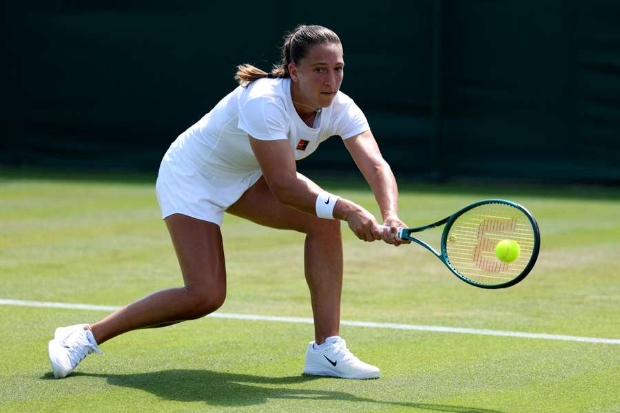 Diane Parry à Wimbledon.