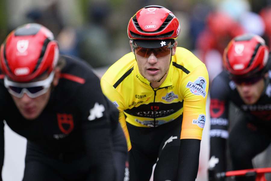 Maikel Zijlaard tijdens de Ronde van Romandië