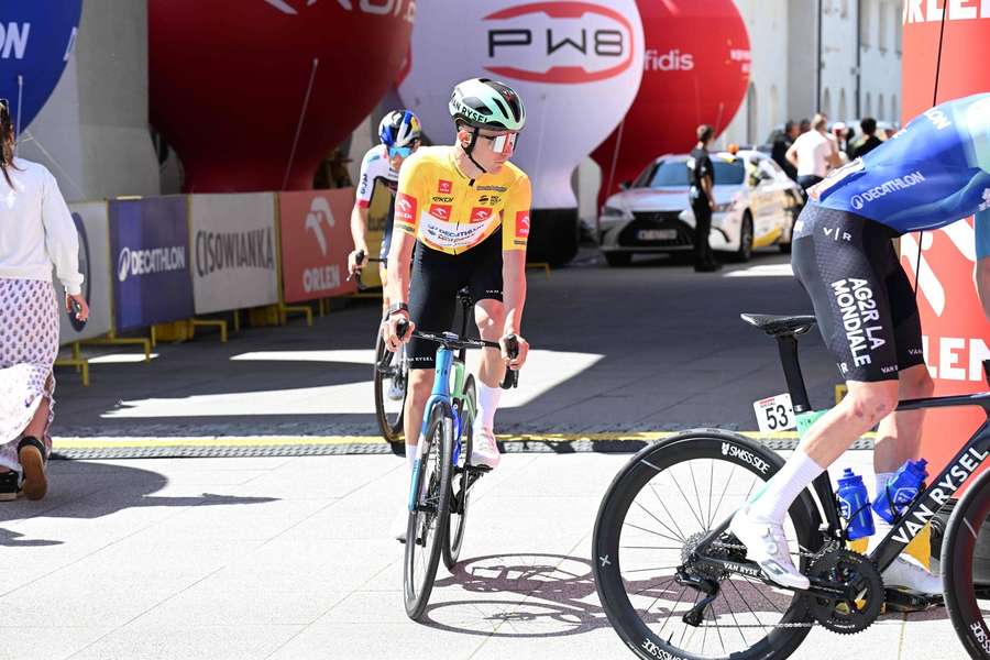 Paul Lapeira im Trikot des Führenden