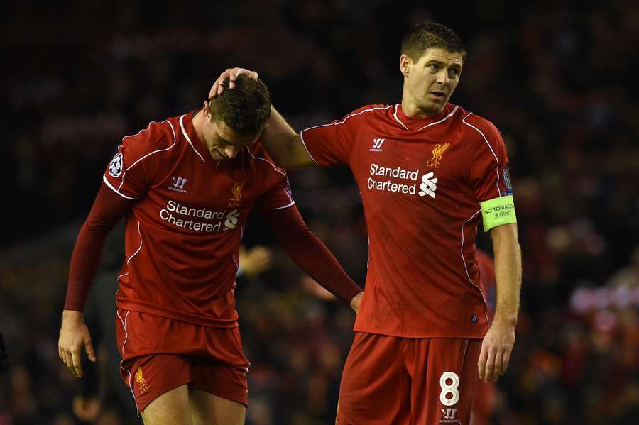 Henderson and Gerrard were Liverpool leaders