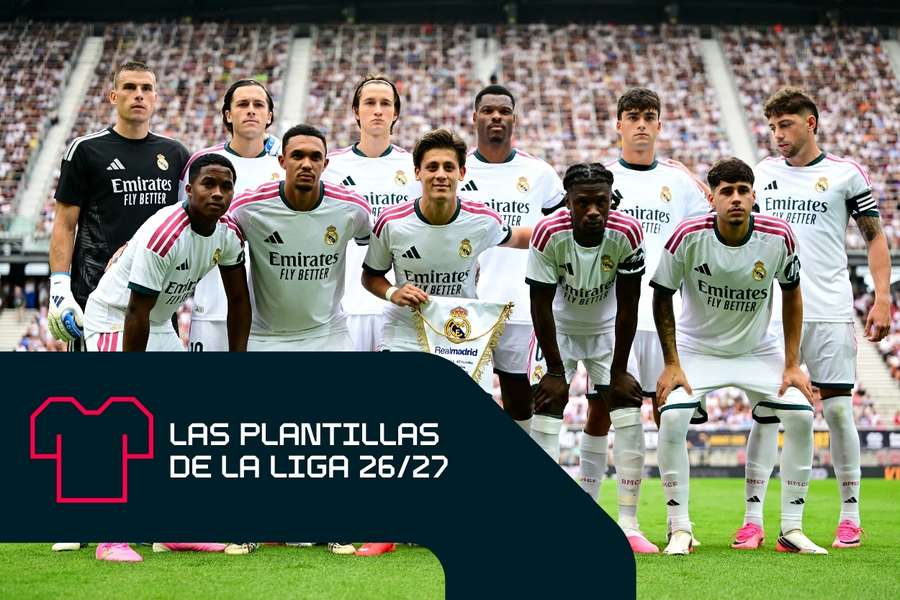 Las plantillas de los 20 equipos de LaLiga 26/27 Las plantillas de los 20 equipos de LaLiga 26/27