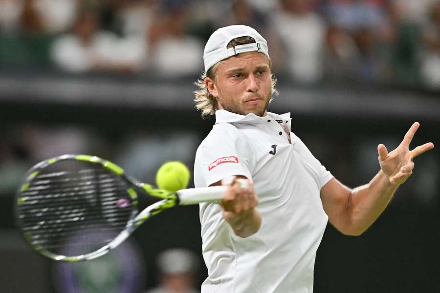 Müller à Wimbledon.